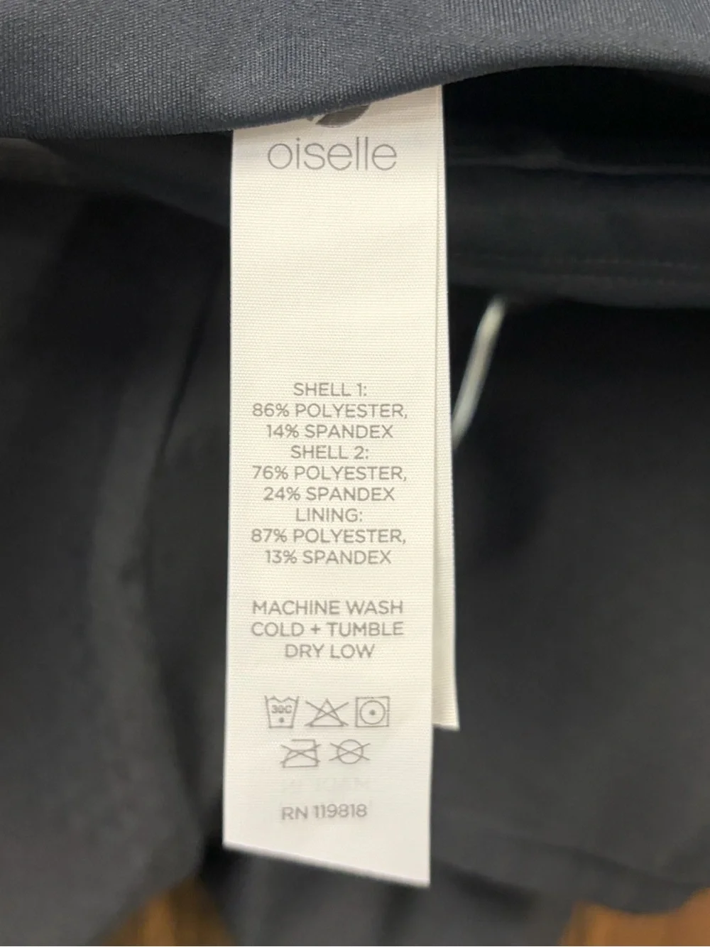 Oiselle Mac Roga Athletic Running Yoga Shorts Black Size 6